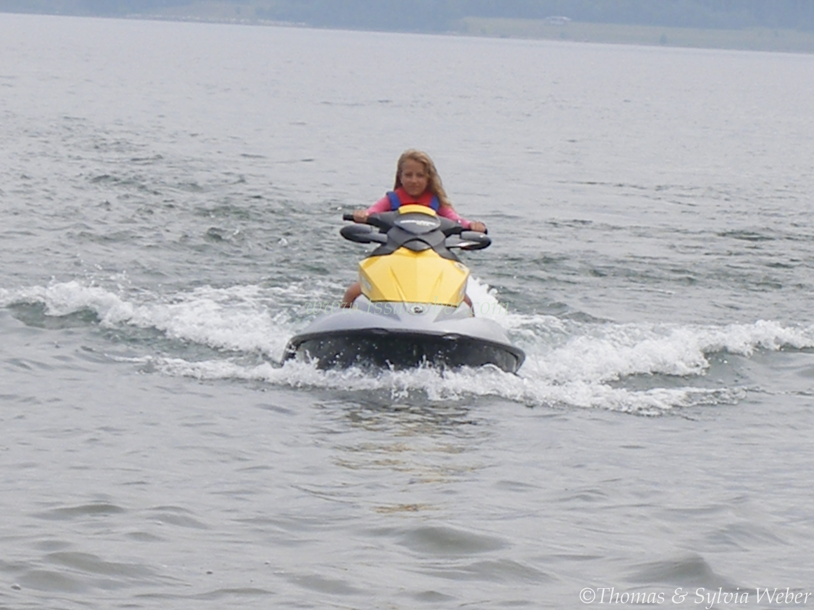 Expert Jet Ski racer Julie Schreiner
